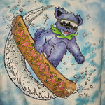 Teton Gravity Research X Grateful Dead Adult XL Hoodie Snowboard Tie Dye Bear