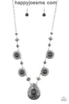 Paparazzi Mayan magic black necklace