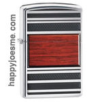Zippo-Steel and Wood Lighter