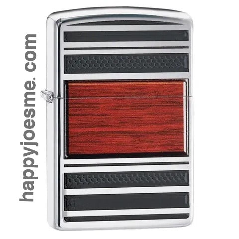 Zippo-Steel and Wood Lighter