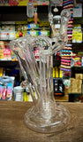Double Chamber Clear American Bubbler