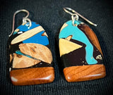 Wooden Handmade Earrings