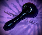 Dark Purple Full Cropal Handpipe by 207 Glass