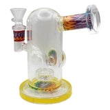 6″ Wig Wag Reverse Art Shower Perk Waterpipe