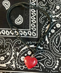 Heart Necklace Handmade in Mexico Assorted Colors