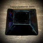 5x5 Dark Red Glass Ashtray
