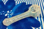 Silver Fume Raked Handpipe