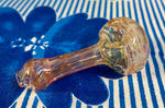 Fumed Spin&Rake Pinkish Handpipe