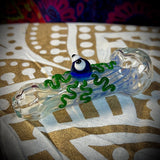 4” Fumed Spin&Rake W/Critter Handpipe