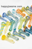 3.5"  Glass Handpipe-Assorted Colors and Designs