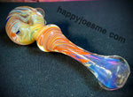 5” Multicolor Swirl Handpipe W/ Maria & Bumps