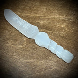 Selenite Knife