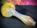 Fumed Yellow Bowl Handpipe