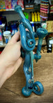 11" Abstract Wig-Wag Dry Pipe