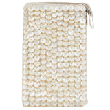 Club Bag Capiz Flowers / Crossbody Bag
