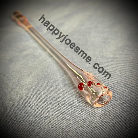 Clear Fumed Glass Cigarette Holder