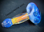 3.75" Purple Slime Handpipe w/ Wig Wag Front