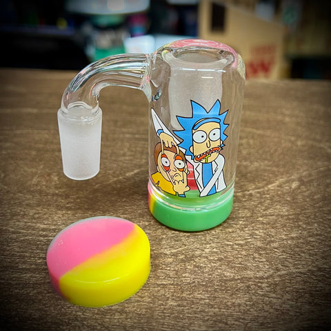 Glass Reclaim Catcher - 14mm male 90 degree