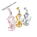 10” Single Perc Three Arm Recycler Waterpipe