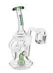 Ooze Surge Mini Recycler Dab Rig – Slime Green