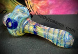 Spin&Rake Heavy Handpipe W/Flower Marble Front