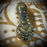 4.5” Spun Silver Fume Handpipe