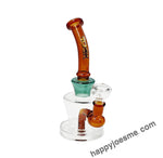 7” Rock Glass Bent Neck Waterpipe
