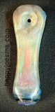 Silver Iridescent Handpipe