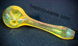 Yellow/Light Blue Dichro Handpipe