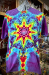 Rainbow Center Mandela On Purple Size-Adult 2XL