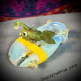 UV Claw/Angler Fish/ W Barnacles ￼Handpipe - Mrs Claws/Hareball Collab