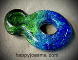 Donut Shaped Fritted Handpipe