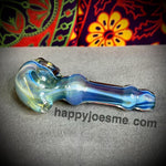 Thick Hourglass Multi Blue Handpipe//Beakner