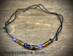 Amber & Amethyst Adjustable Necklace