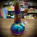 6” Round Base W/Multi Rings Waterpipe