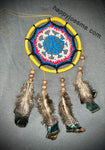 Dreamcatcher-Yellow/Black/Blue/Red/White-Made in Mexico