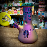 6” Iridescent Viking Beaker Waterpipe