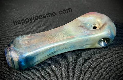 Silver Iridescent Handpipe