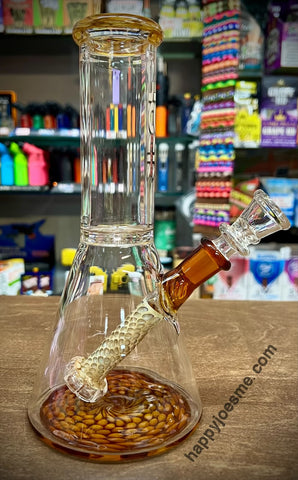 8” Honeycomb Beaker Waterpipe