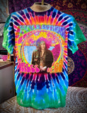 Arlo Guthrie Tales of 69' Tie Dye T-Shirt Size-Large