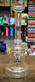 8" Our Glass Slight Bent Neck Waterpipe