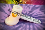 Solid Light Pink Dry Hammer Bubbler