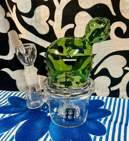 6” Hemper Happy Cactus Waterpipe