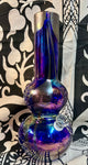 12" Double Bulb W/Straight Top Soft Glass Waterpipe