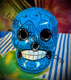 Blue Village Sugar Skull Small