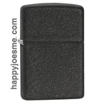 Zippo- 236 Reg Black Crackle Lighter