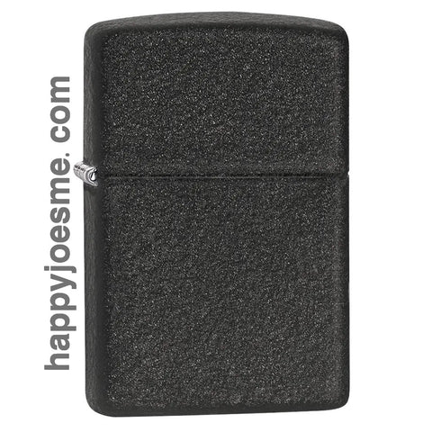 Zippo- 236 Reg Black Crackle Lighter