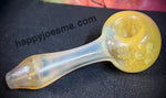 Fumed Yellow Bowl Handpipe