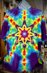 Rainbow Center Mandela On Purple Size- Adult 3XL