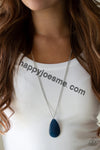 Paparazzi So Pop-You-Lar Blue Necklace